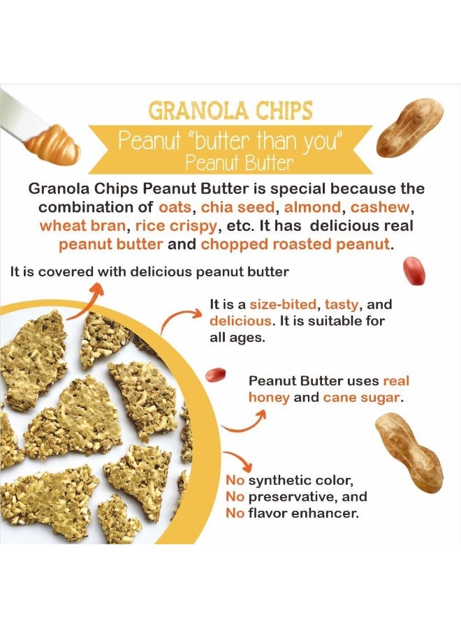 Nola - Granola Chips with Peanut Butter 100G - Image 5